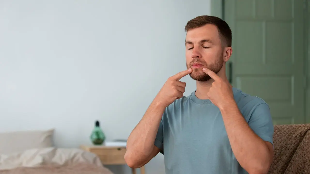 Los ejercicios de mandíbula para acúfenos se centran en masajear y movilizar la articulación temporomandibular y los músculos adyacentes